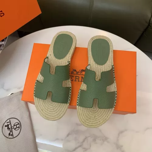 Cheap Hermes Slippers Shoes For Men #1304008 Replica Wholesale [$60.00 USD] [ITEM#1304008] on Replica Hermes Slippers