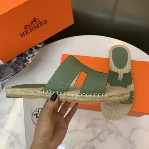 Cheap Hermes Slippers Shoes For Men #1304008 Replica Wholesale [$60.00 USD] [ITEM#1304008] on Replica Hermes Slippers