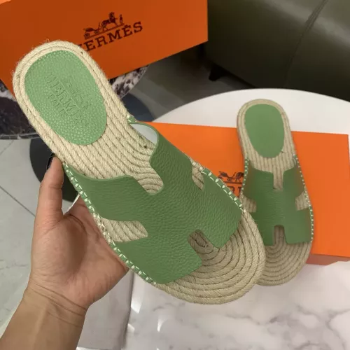 Cheap Hermes Slippers Shoes For Men #1304009 Replica Wholesale [$60.00 USD] [ITEM#1304009] on Replica Hermes Slippers