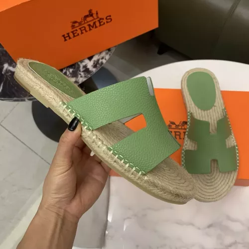 Cheap Hermes Slippers Shoes For Men #1304009 Replica Wholesale [$60.00 USD] [ITEM#1304009] on Replica Hermes Slippers