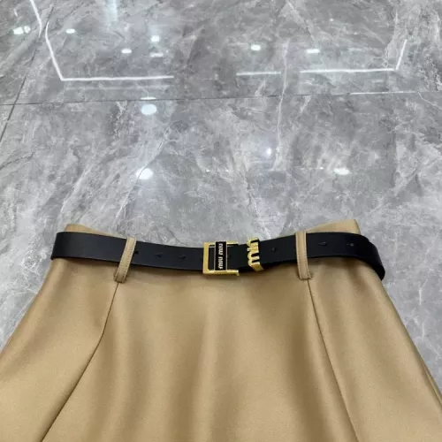 Cheap MIU MIU Skirts For Women #1304016 Replica Wholesale [$88.00 USD] [ITEM#1304016] on Replica MIU MIU Skirts