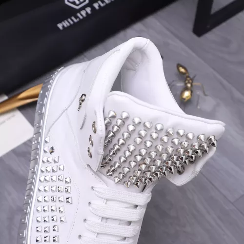 Cheap Philipp Plein PP High Tops Shoes For Men #1304034 Replica Wholesale [$130.00 USD] [ITEM#1304034] on Replica Philipp Plein PP High Tops Shoes