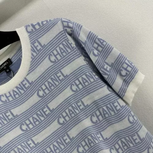 Cheap Chanel T-Shirts Short Sleeved For Women #1304053 Replica Wholesale [$80.00 USD] [ITEM#1304053] on Replica Chanel T-Shirts