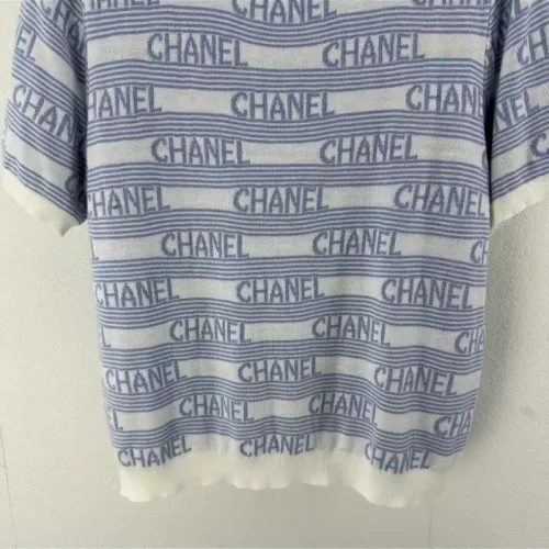 Cheap Chanel T-Shirts Short Sleeved For Women #1304053 Replica Wholesale [$80.00 USD] [ITEM#1304053] on Replica Chanel T-Shirts