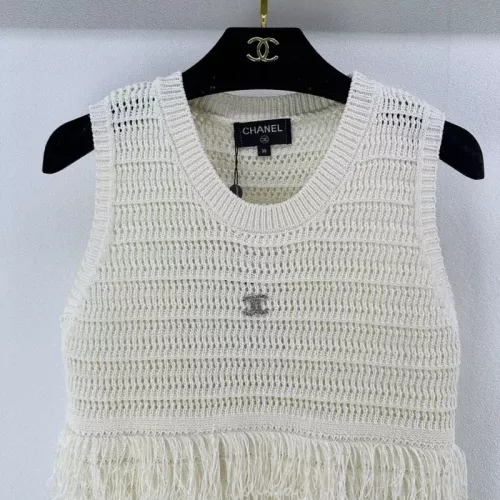 Cheap Chanel T-Shirts Sleeveless For Women #1304059 Replica Wholesale [$72.00 USD] [ITEM#1304059] on Replica Chanel T-Shirts