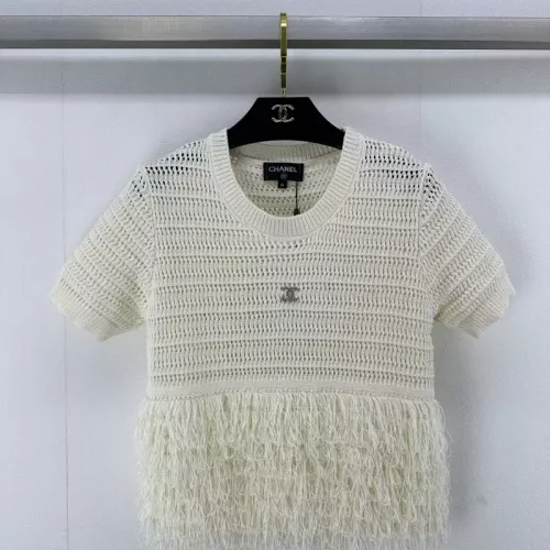 Chanel T-Shirts Short Sleeved For Women #1304063