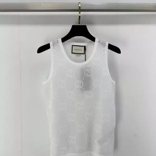 Cheap Gucci T-Shirts Sleeveless For Women #1304072 Replica Wholesale [$68.00 USD] [ITEM#1304072] on Replica Gucci T-Shirts