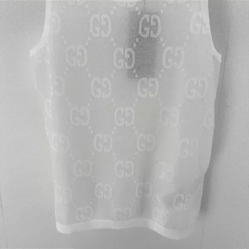 Cheap Gucci T-Shirts Sleeveless For Women #1304072 Replica Wholesale [$68.00 USD] [ITEM#1304072] on Replica Gucci T-Shirts