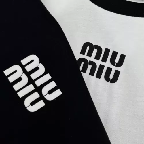 Cheap MIU MIU T-Shirts Short Sleeved For Women #1304128 Replica Wholesale [$56.00 USD] [ITEM#1304128] on Replica MIU MIU T-Shirts