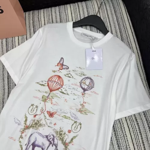 Cheap Christian Dior T-Shirts Short Sleeved For Women #1304131 Replica Wholesale [$60.00 USD] [ITEM#1304131] on Replica Christian Dior T-Shirts