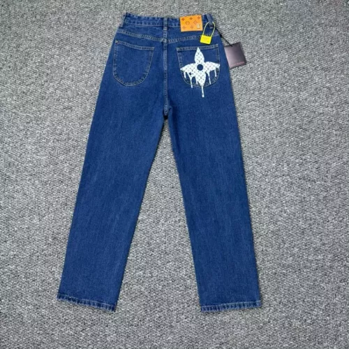 Cheap Louis Vuitton LV Jeans For Men #1304241 Replica Wholesale [$52.00 USD] [ITEM#1304241] on Replica Louis Vuitton LV Jeans