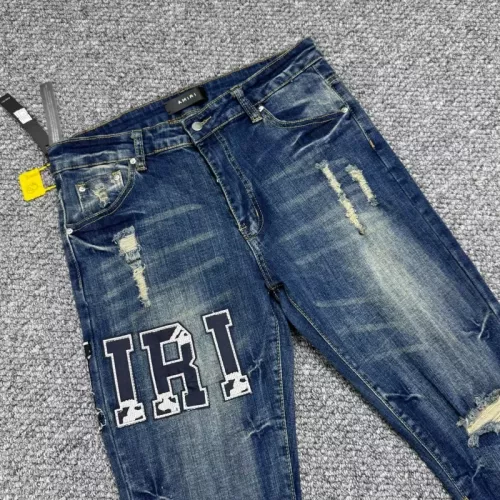 Cheap Amiri Jeans For Men #1304263 Replica Wholesale [$56.00 USD] [ITEM#1304263] on Replica Amiri Jeans