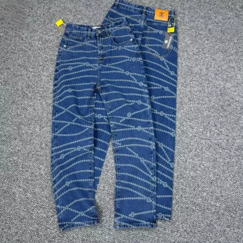 Cheap Chanel Jeans For Unisex #1304271 Replica Wholesale [$52.00 USD] [ITEM#1304271] on Replica Chanel Jeans