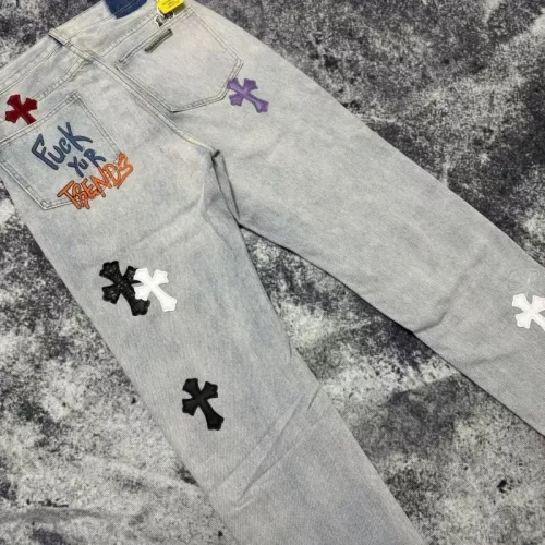 Cheap Chrome Hearts Jeans For Unisex #1304301 Replica Wholesale [$56.00 USD] [ITEM#1304301] on Replica Chrome Hearts Jeans