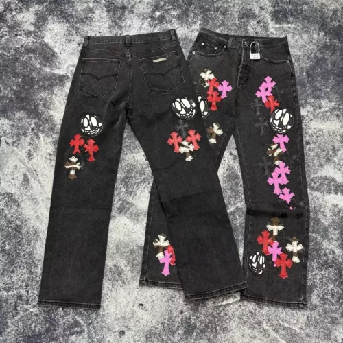 Cheap Chrome Hearts Jeans For Unisex #1304306 Replica Wholesale [$64.00 USD] [ITEM#1304306] on Replica Chrome Hearts Jeans