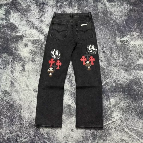 Cheap Chrome Hearts Jeans For Unisex #1304306 Replica Wholesale [$64.00 USD] [ITEM#1304306] on Replica Chrome Hearts Jeans