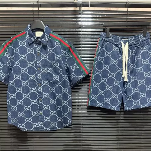 Gucci Tracksuits Short Sleeved For Unisex #1304345