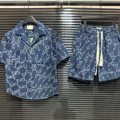 Gucci Tracksuits Short Sleeved For Unisex #1304348