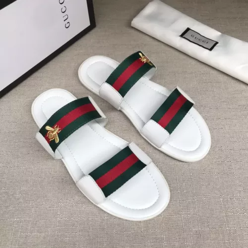 Cheap Gucci Slippers For Men #1304424 Replica Wholesale [$42.00 USD] [ITEM#1304424] on Replica Gucci Slippers