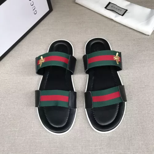 Cheap Gucci Slippers For Men #1304425 Replica Wholesale [$42.00 USD] [ITEM#1304425] on Replica Gucci Slippers