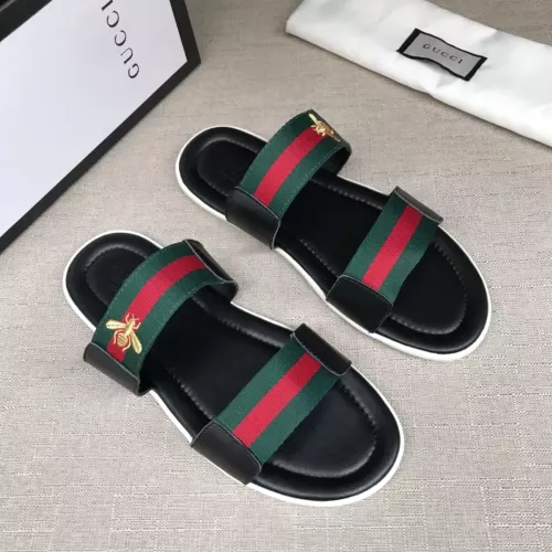 Cheap Gucci Slippers For Men #1304425 Replica Wholesale [$42.00 USD] [ITEM#1304425] on Replica Gucci Slippers