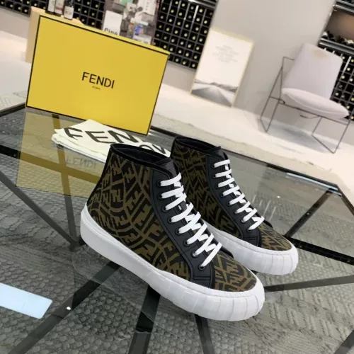 Cheap Fendi High Tops Casual Shoes For Men #1304466 Replica Wholesale [$80.00 USD] [ITEM#1304466] on Replica Fendi High Tops Casual Shoes