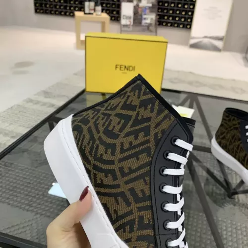 Cheap Fendi High Tops Casual Shoes For Men #1304466 Replica Wholesale [$80.00 USD] [ITEM#1304466] on Replica Fendi High Tops Casual Shoes