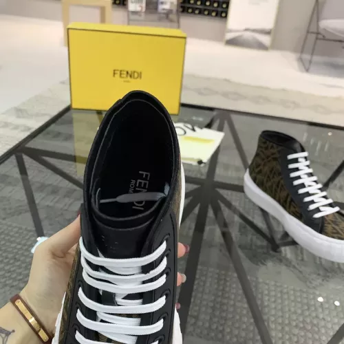 Cheap Fendi High Tops Casual Shoes For Men #1304466 Replica Wholesale [$80.00 USD] [ITEM#1304466] on Replica Fendi High Tops Casual Shoes