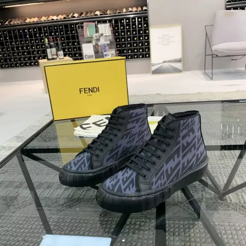 Cheap Fendi High Tops Casual Shoes For Men #1304467 Replica Wholesale [$80.00 USD] [ITEM#1304467] on Replica Fendi High Tops Casual Shoes