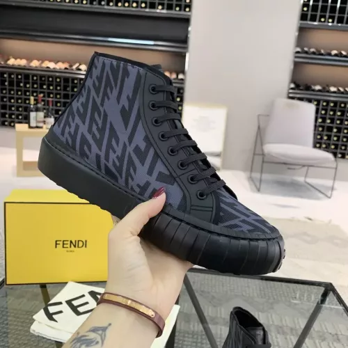 Cheap Fendi High Tops Casual Shoes For Men #1304467 Replica Wholesale [$80.00 USD] [ITEM#1304467] on Replica Fendi High Tops Casual Shoes