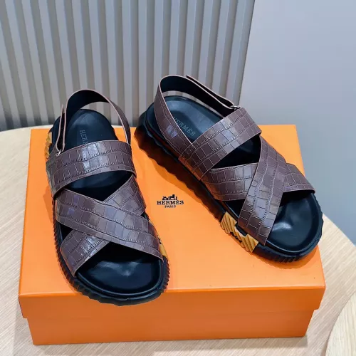 Cheap Hermes Sandal For Men #1304477 Replica Wholesale [$72.00 USD] [ITEM#1304477] on Replica Hermes Sandal