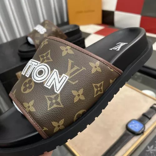 Cheap Louis Vuitton Slippers For Men #1304549 Replica Wholesale [$56.00 USD] [ITEM#1304549] on Replica Louis Vuitton Slippers