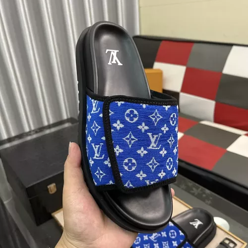 Cheap Louis Vuitton Slippers For Men #1304557 Replica Wholesale [$56.00 USD] [ITEM#1304557] on Replica Louis Vuitton Slippers