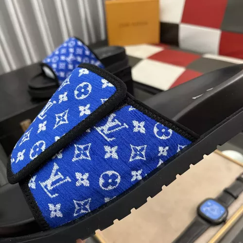 Cheap Louis Vuitton Slippers For Men #1304557 Replica Wholesale [$56.00 USD] [ITEM#1304557] on Replica Louis Vuitton Slippers