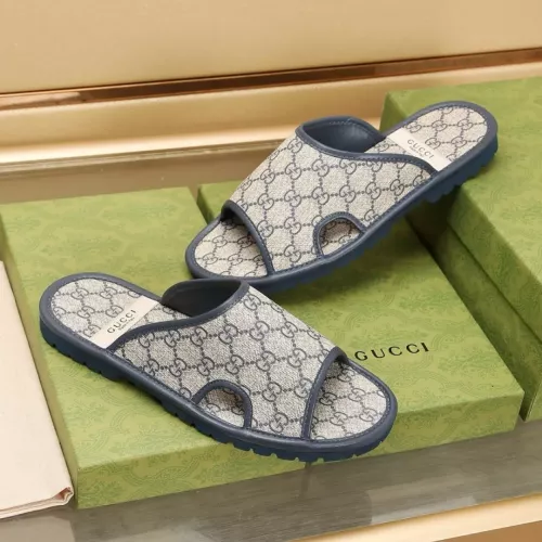 Cheap Gucci Slippers For Men #1304566 Replica Wholesale [$68.00 USD] [ITEM#1304566] on Replica Gucci Slippers