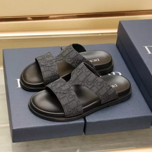 Cheap Christian Dior Slippers For Men #1304569 Replica Wholesale [$72.00 USD] [ITEM#1304569] on Replica Christian Dior Slippers