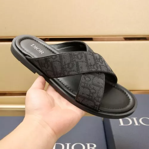 Cheap Christian Dior Slippers For Men #1304571 Replica Wholesale [$72.00 USD] [ITEM#1304571] on Replica Christian Dior Slippers