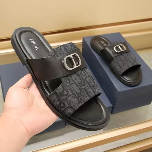 Cheap Christian Dior Slippers For Men #1304573 Replica Wholesale [$72.00 USD] [ITEM#1304573] on Replica Christian Dior Slippers