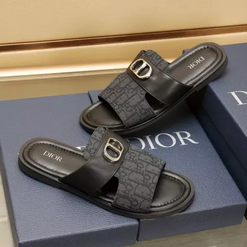 Cheap Christian Dior Slippers For Men #1304573 Replica Wholesale [$72.00 USD] [ITEM#1304573] on Replica Christian Dior Slippers