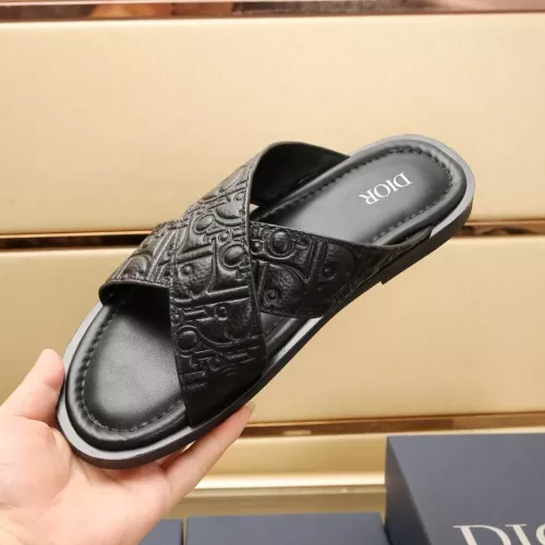 Cheap Christian Dior Slippers For Men #1304574 Replica Wholesale [$72.00 USD] [ITEM#1304574] on Replica Christian Dior Slippers