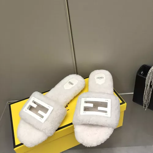 Cheap Fendi Slippers For Women #1304650 Replica Wholesale [$100.00 USD] [ITEM#1304650] on Replica Fendi Slippers