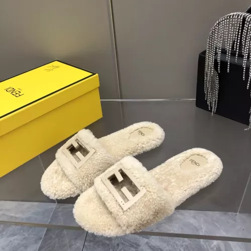 Cheap Fendi Slippers For Women #1304651 Replica Wholesale [$100.00 USD] [ITEM#1304651] on Replica Fendi Slippers