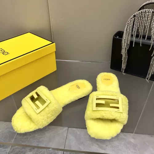 Cheap Fendi Slippers For Women #1304655 Replica Wholesale [$100.00 USD] [ITEM#1304655] on Replica Fendi Slippers