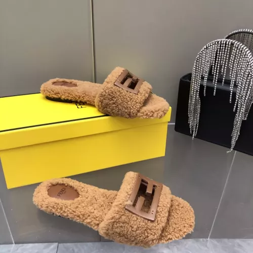 Cheap Fendi Slippers For Women #1304656 Replica Wholesale [$100.00 USD] [ITEM#1304656] on Replica Fendi Slippers