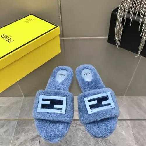 Cheap Fendi Slippers For Women #1304658 Replica Wholesale [$100.00 USD] [ITEM#1304658] on Replica Fendi Slippers