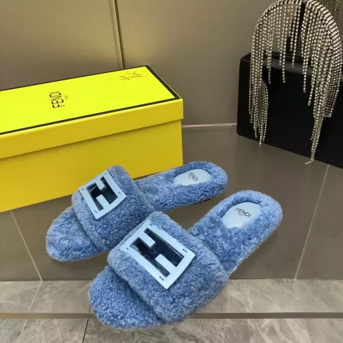 Cheap Fendi Slippers For Women #1304658 Replica Wholesale [$100.00 USD] [ITEM#1304658] on Replica Fendi Slippers