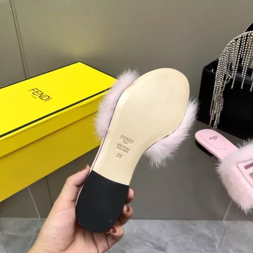 Cheap Fendi Slippers For Women #1304668 Replica Wholesale [$118.00 USD] [ITEM#1304668] on Replica Fendi Slippers