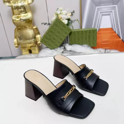 Cheap Gucci Slippers For Women #1304868 Replica Wholesale [$88.00 USD] [ITEM#1304868] on Replica Gucci Slippers