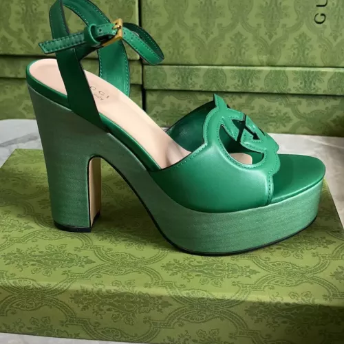 Cheap Gucci Sandal For Women #1304876 Replica Wholesale [$105.00 USD] [ITEM#1304876] on Replica Gucci Sandal