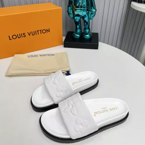 Cheap Louis Vuitton Slippers For Women #1304878 Replica Wholesale [$82.00 USD] [ITEM#1304878] on Replica Louis Vuitton Slippers